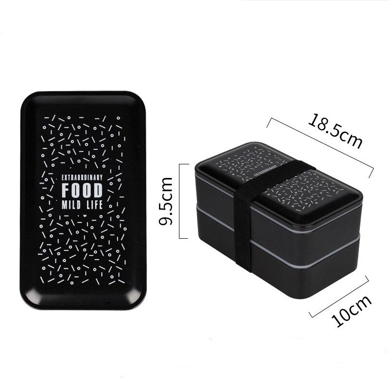 Avelena | Tragbare Bento-Box Mikrowellen-Lunchbox