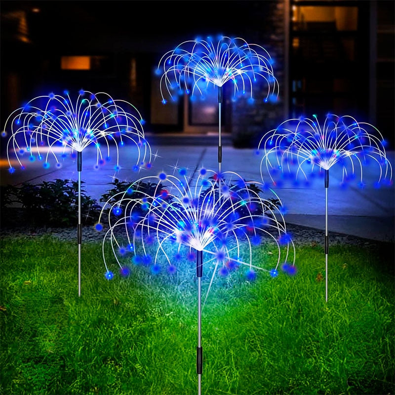Avelena | Wasserdicht Solar Garten Feuerwerk Lampe