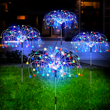 Avelena | Wasserdicht Solar Garten Feuerwerk Lampe
