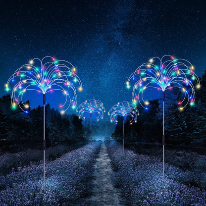 Avelena | Wasserdicht Solar Garten Feuerwerk Lampe
