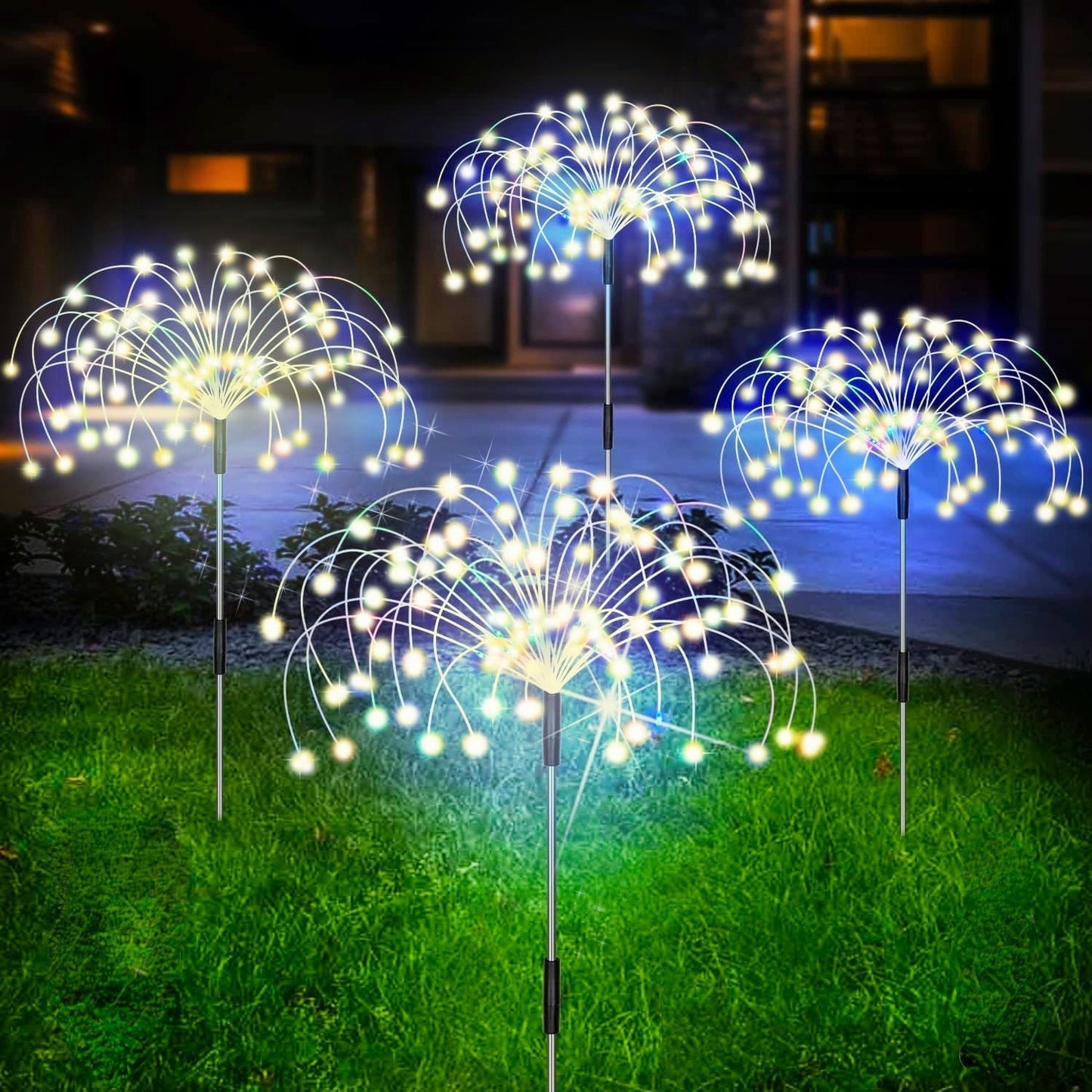 Avelena | Wasserdicht Solar Garten Feuerwerk Lampe
