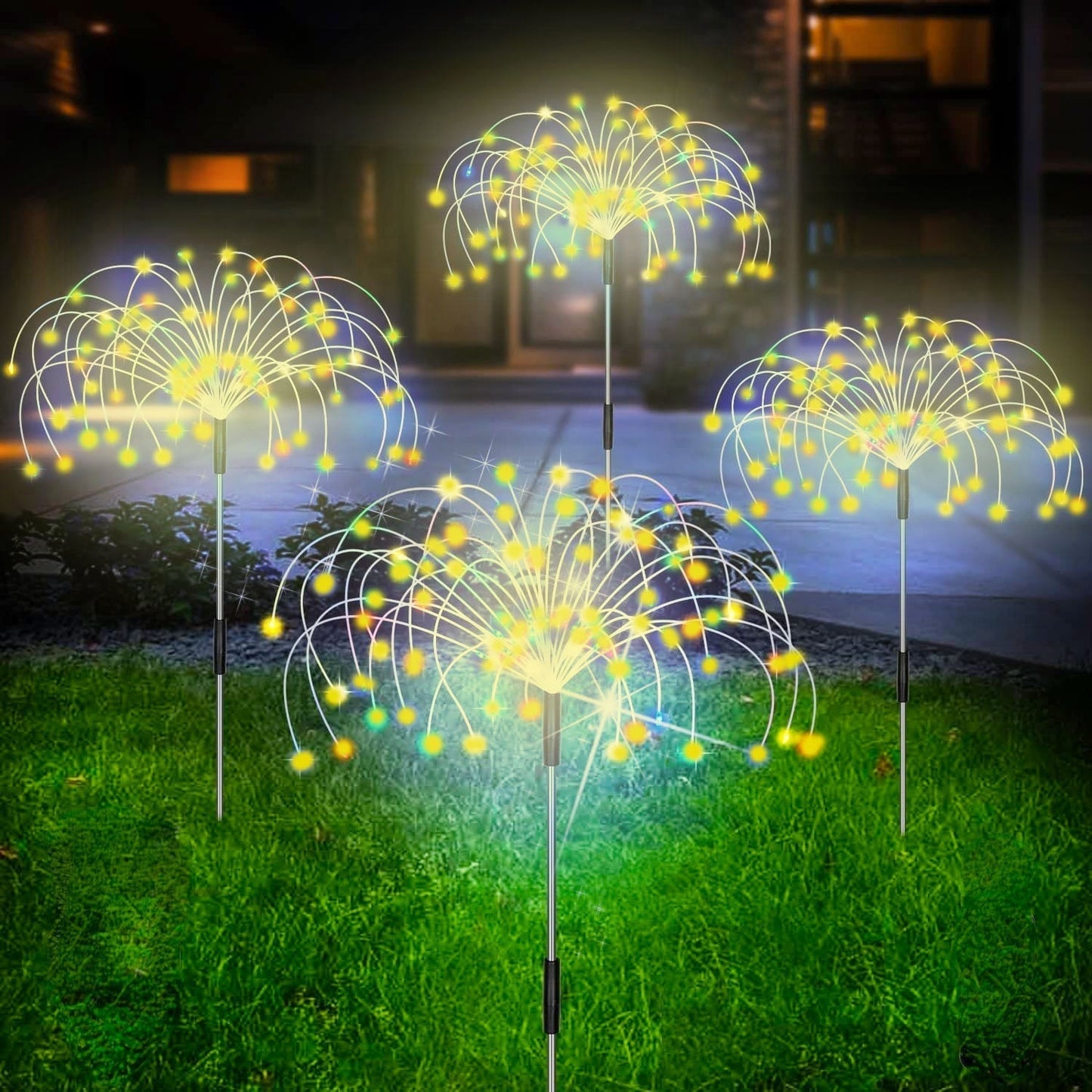 Avelena | Wasserdicht Solar Garten Feuerwerk Lampe