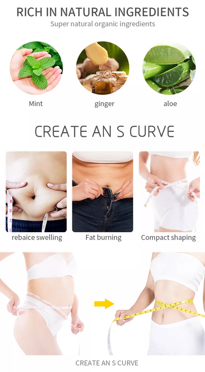 Avelena | Ultimative Formcreme – steigert die Fettverbrennung – reduziert Cellulite – 500 ml – Wanduhr