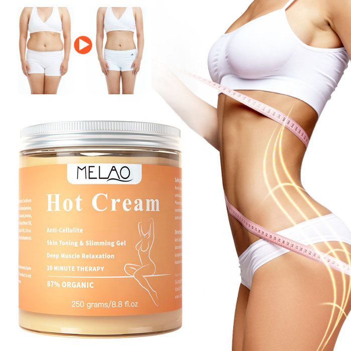Avelena | Ultimative Formcreme – steigert die Fettverbrennung – reduziert Cellulite – 500 ml – Wanduhr