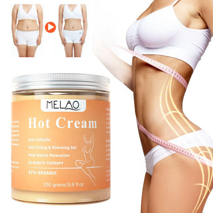 Avelena | Ultimative Formcreme – steigert die Fettverbrennung – reduziert Cellulite – 500 ml – Wanduhr