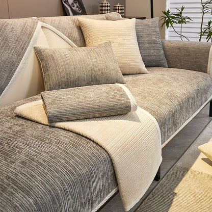 Avelena | SofaShield Luxe Anti-Kratz Sofa-Bezug – Kratzfeste Chenille-Schutz für Haustiere