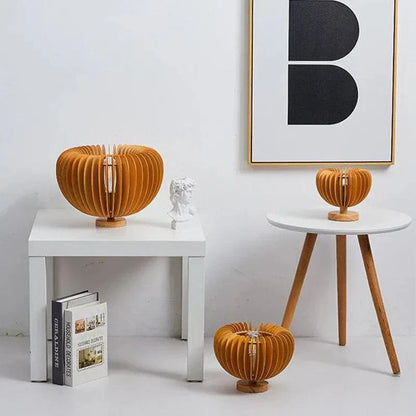 Avelena | WoodFlex - Flexible Holz Tischlampe