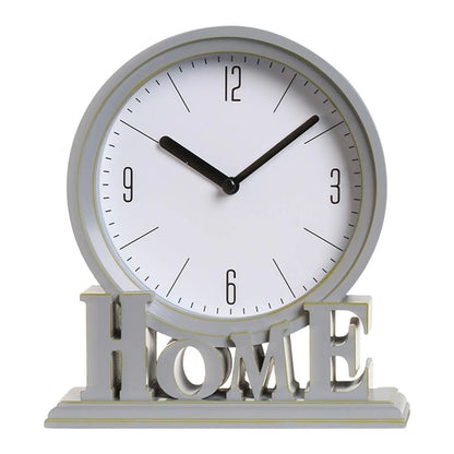 Avelena | Vintage Schreibtischuhr – Stille Uhr – Zuhause – Tischuhr – Dekorativ – 18,5 x 6 x 20,6 cm