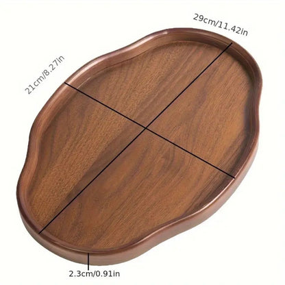 Avelena | Vintage-Style Bambus Servierplatte