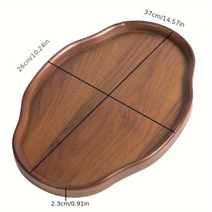 Avelena | Vintage-Style Bambus Servierplatte