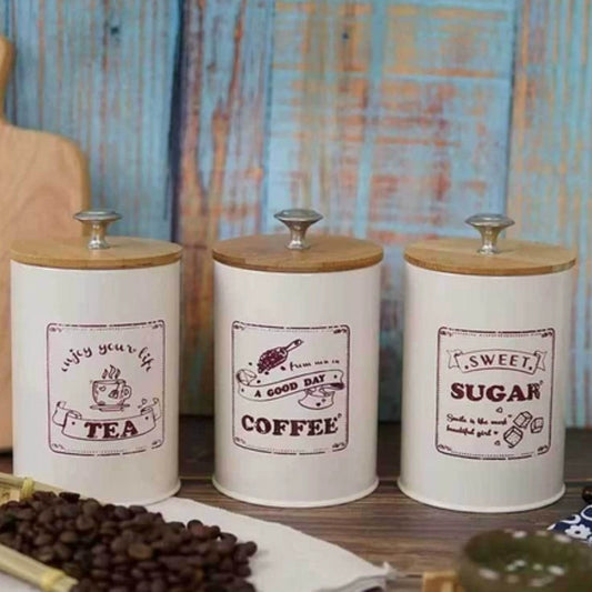 Avelena | Eisen luftdichter Vorratsbehälter | 3er Set