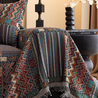 Avelena | Aurora Stripes Boho Sofa Bezug