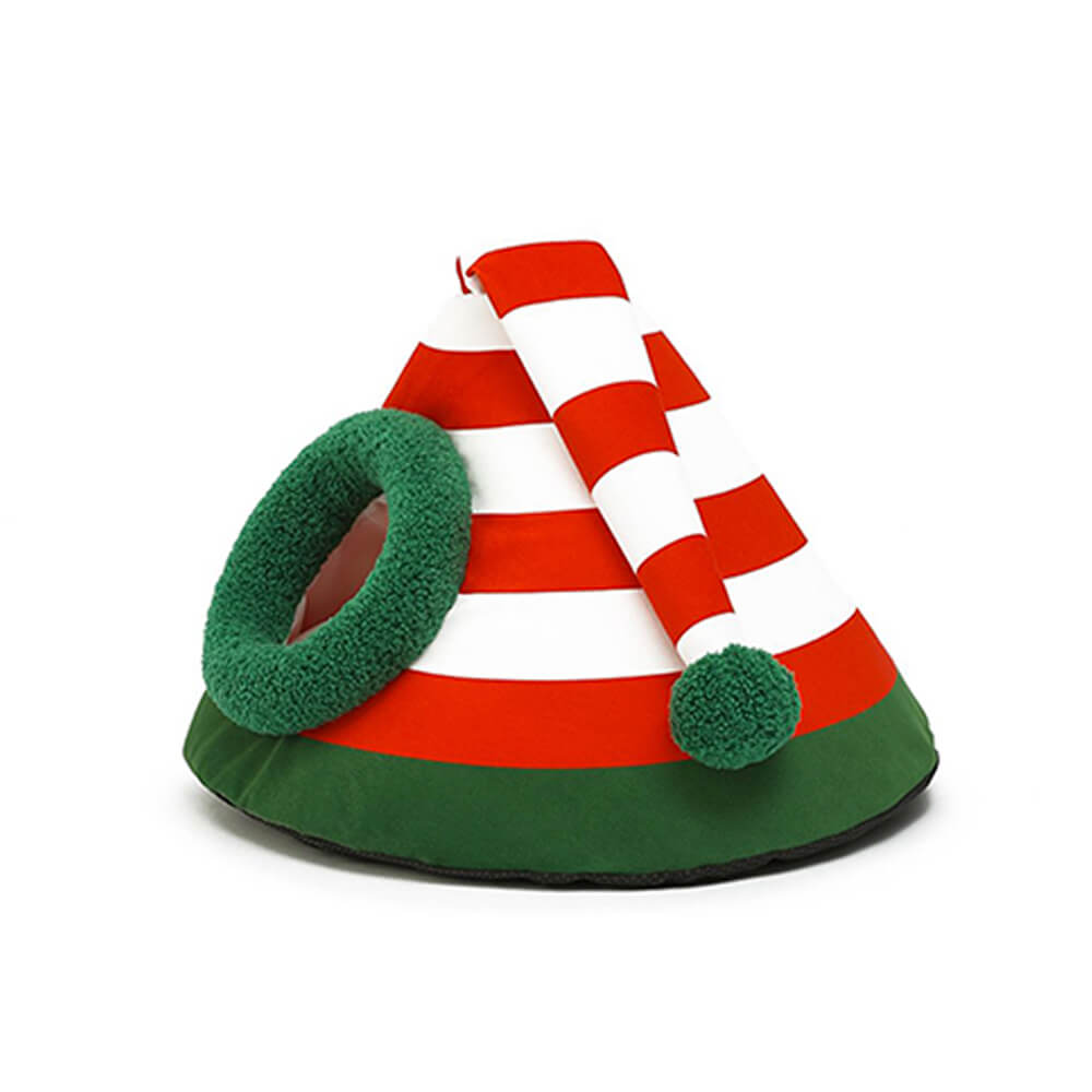 Avelena | Weiches Weihnachts Katzenbett für festliche Wohnräume