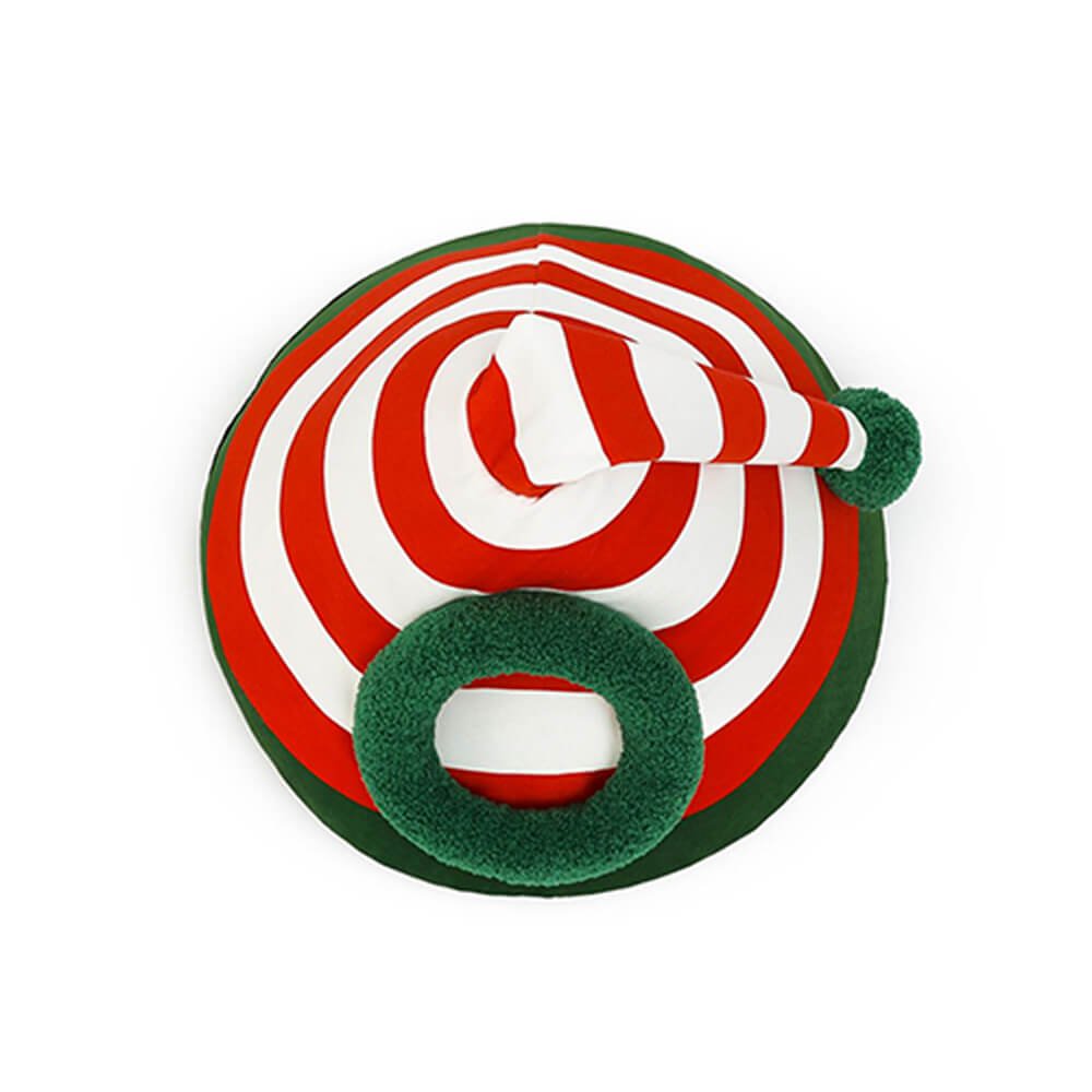 Avelena | Weiches Weihnachts Katzenbett für festliche Wohnräume