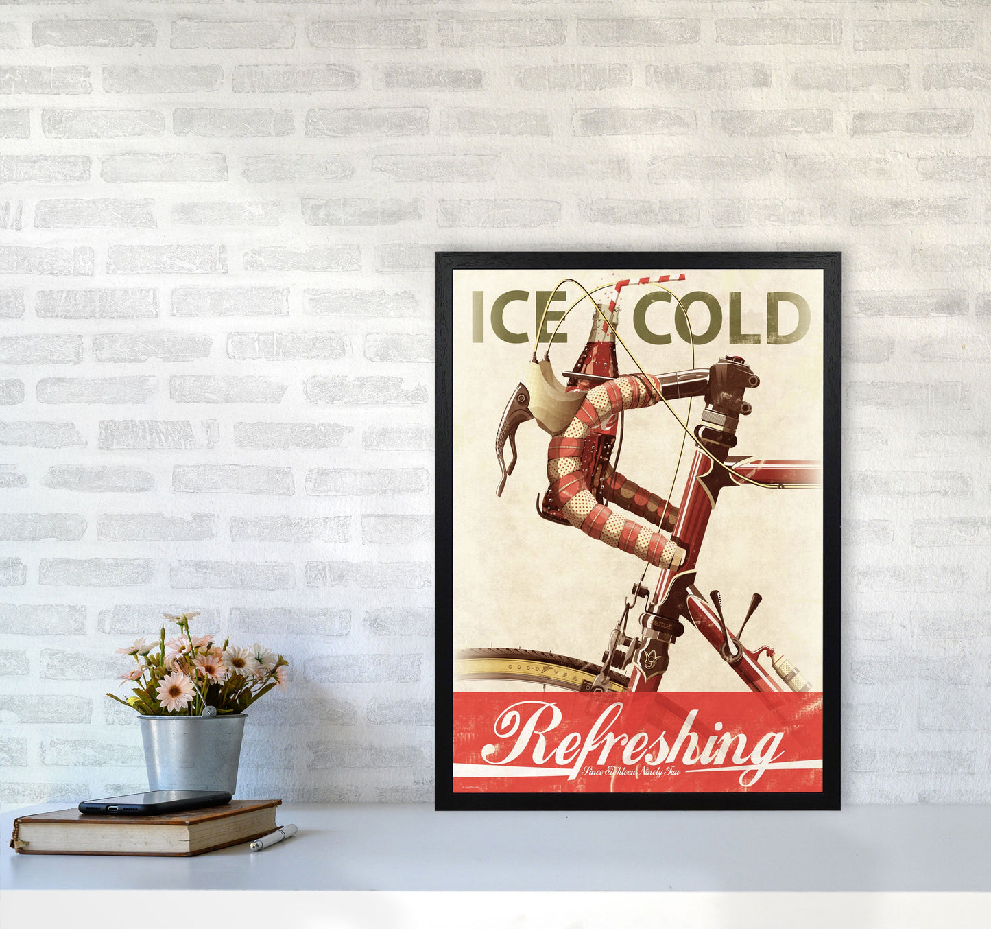 Avelena | Cola Bike Fahrrad Kunstdruck