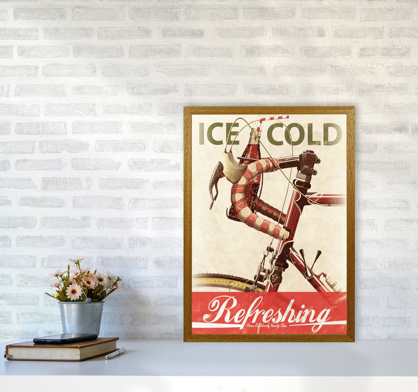 Avelena | Cola Bike Fahrrad Kunstdruck