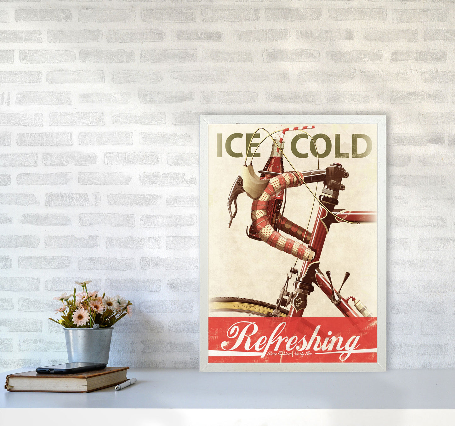 Avelena | Cola Bike Fahrrad Kunstdruck