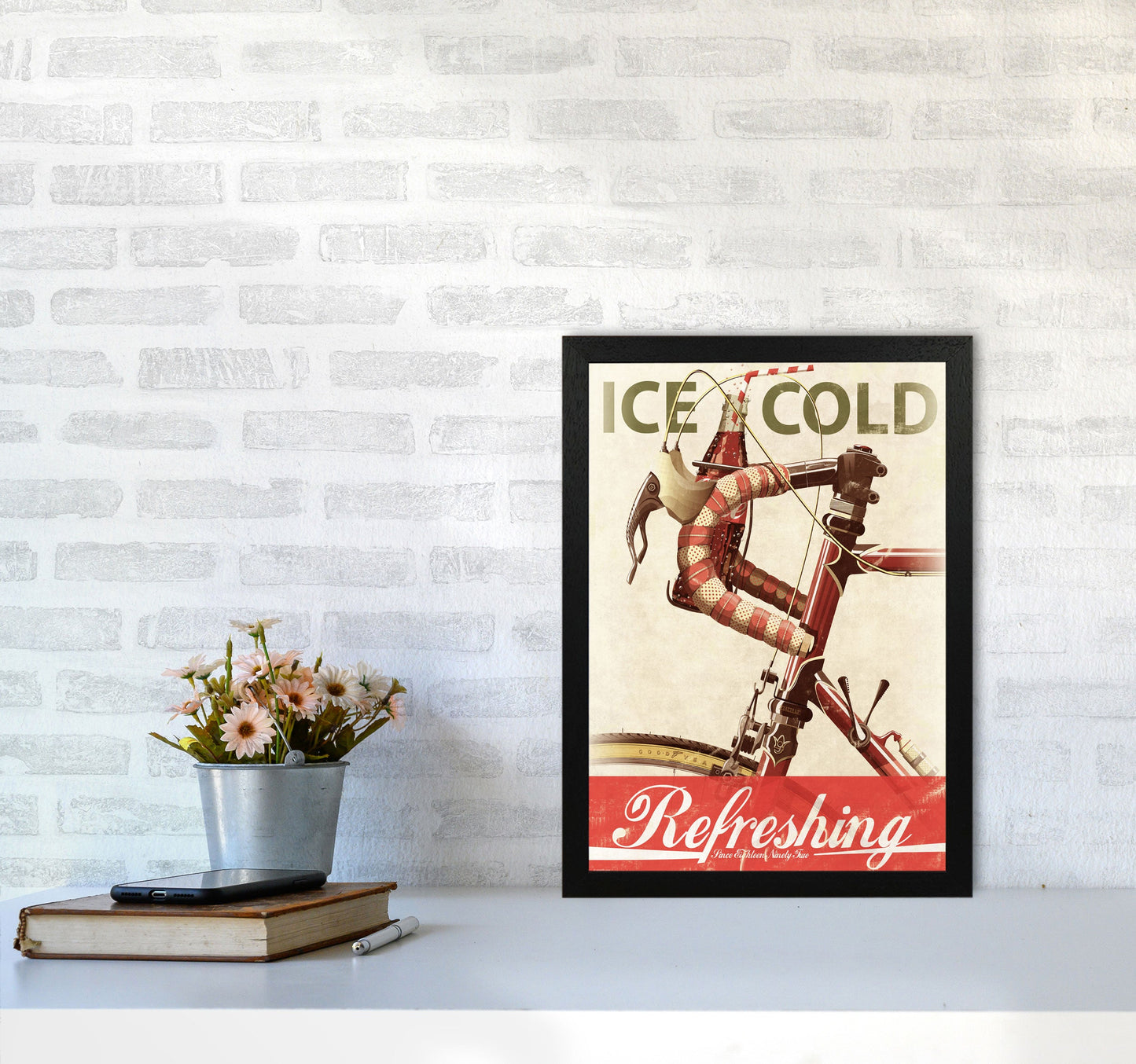 Avelena | Cola Bike Fahrrad Kunstdruck