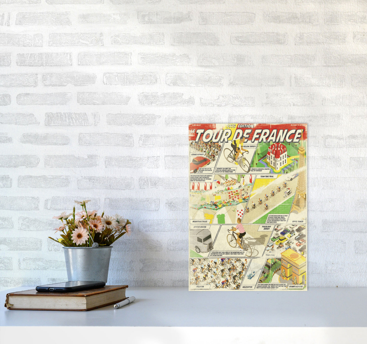 Avelena | Comic Buch TDF Radfahren Druck