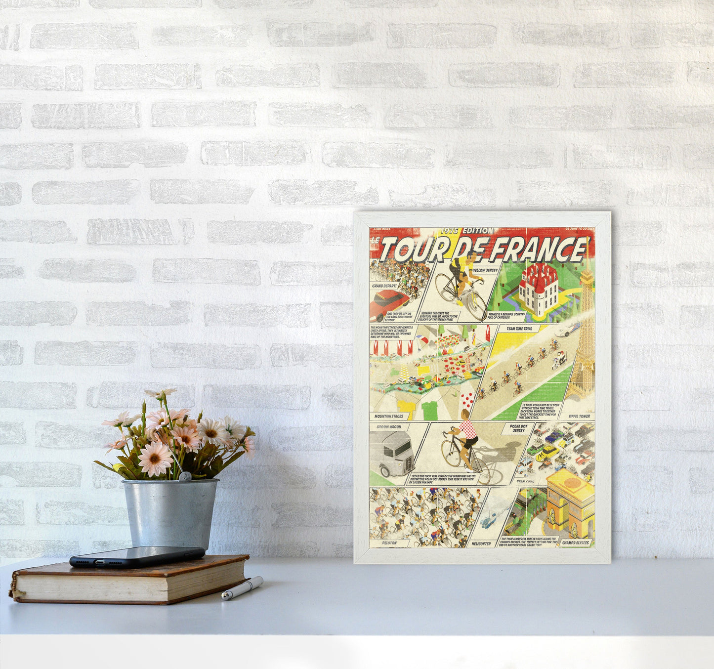 Avelena | Comic Buch TDF Radfahren Druck