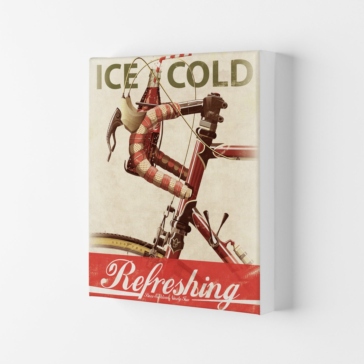 Avelena | Cola Bike Fahrrad Kunstdruck