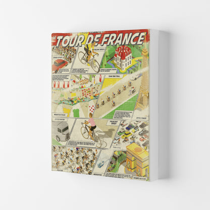 Avelena | Comic Buch TDF Radfahren Druck