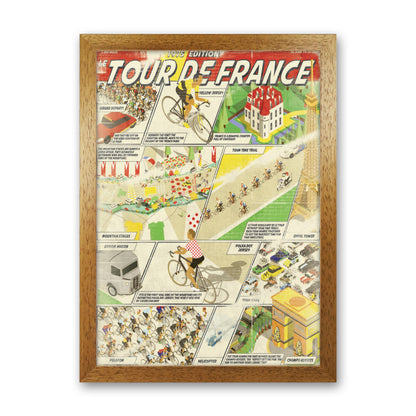 Avelena | Comic Buch TDF Radfahren Druck