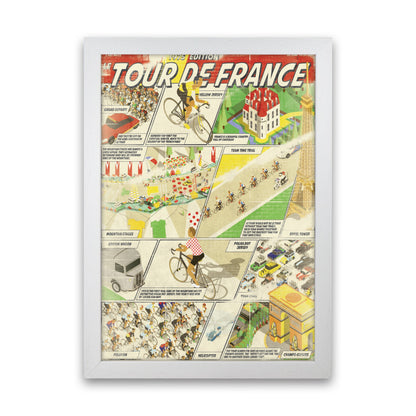 Avelena | Comic Buch TDF Radfahren Druck