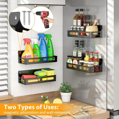 Avelena | SpiceMagnet – Platzsparender magnetischer Regalorganizer