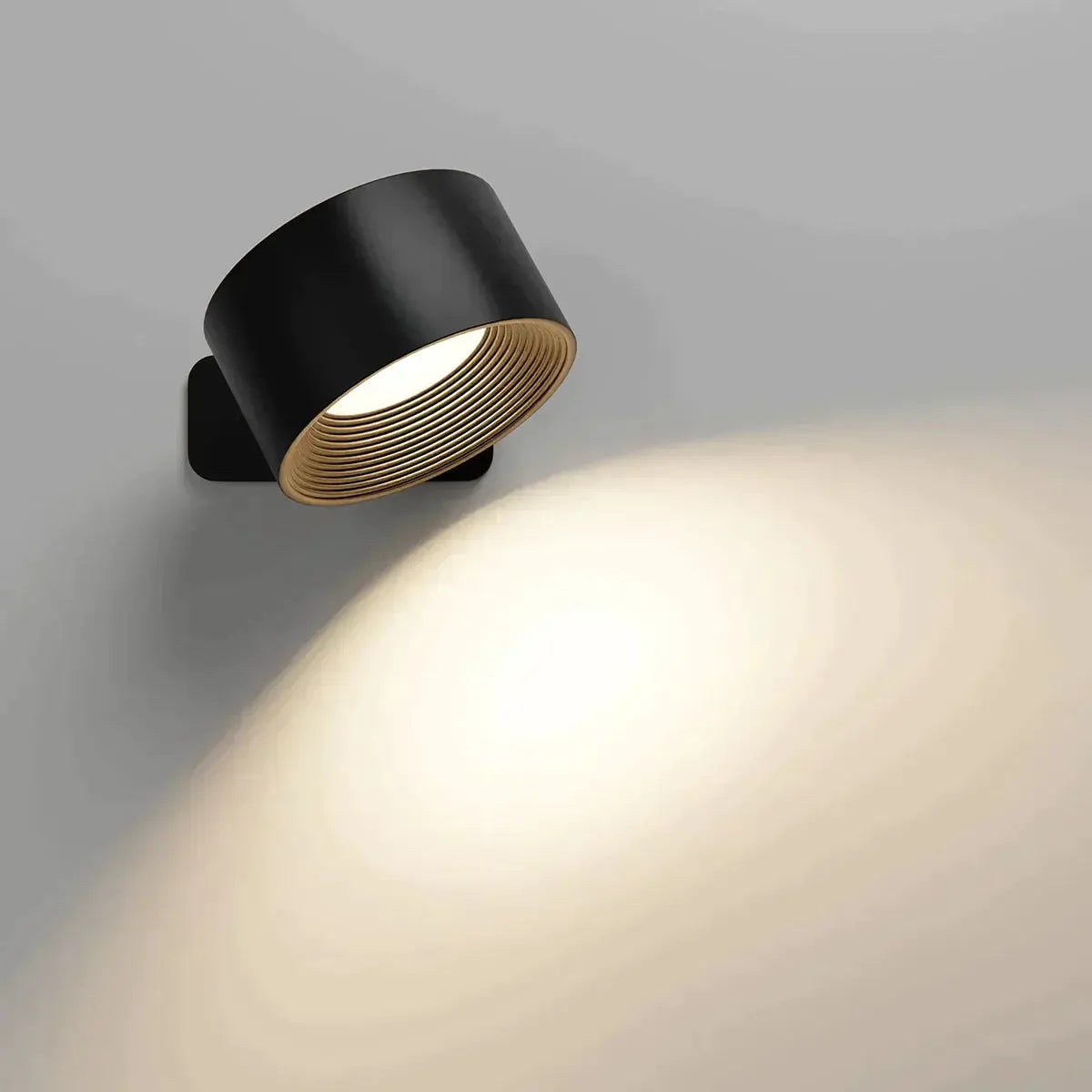 Avelena | Wandlampe Wiederaufladbar Kabellos 360°