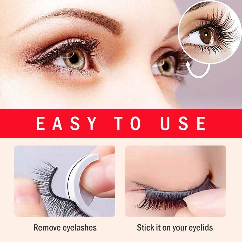 Avelena | Wasserdicht Wiederverwendbare Selbstklebende Wimpern
