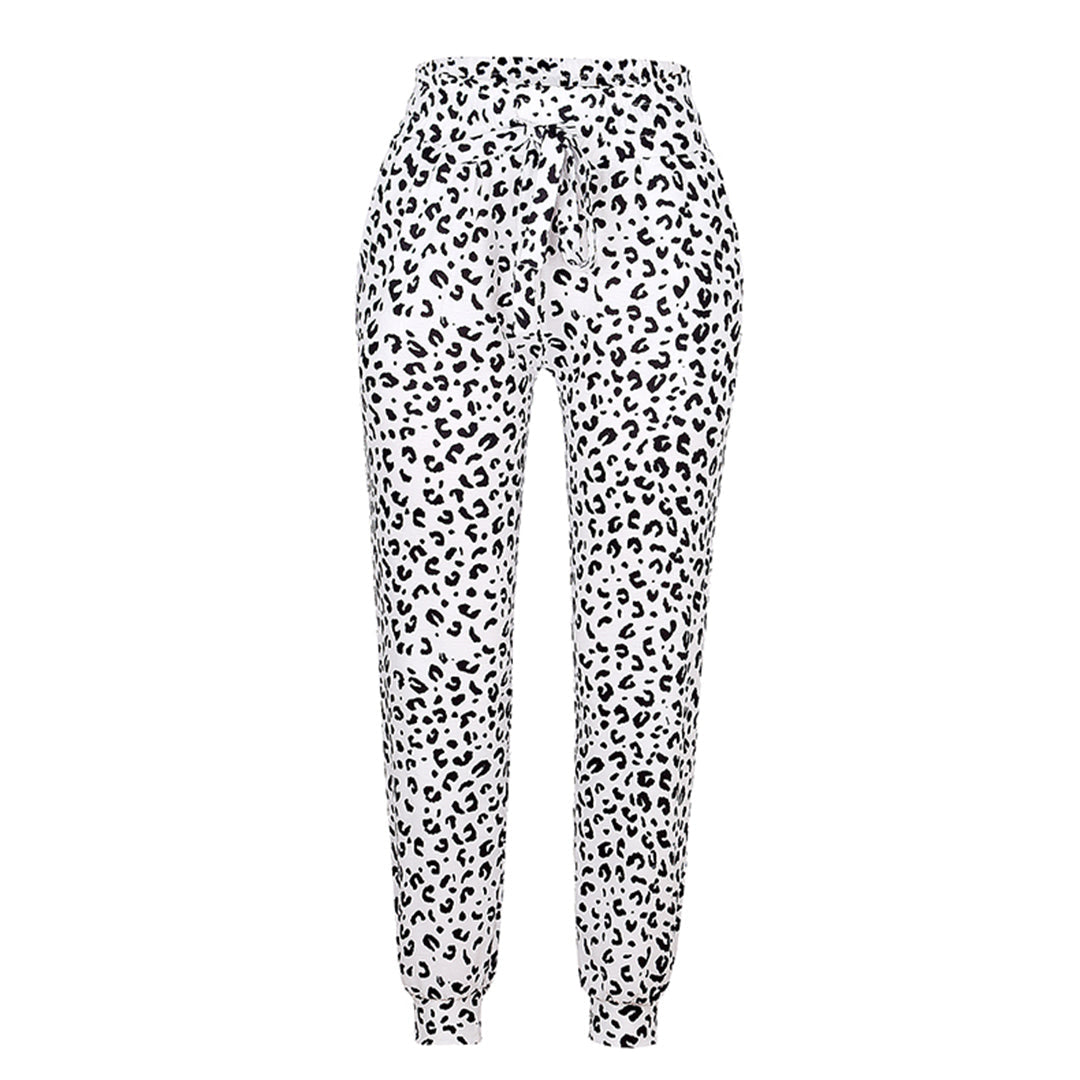 Avelena - losse legging met luipaardprint