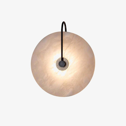 Avelena | Weiße Alabaster-Wandlampe