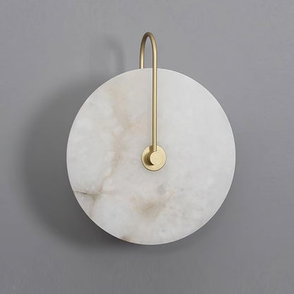 Avelena | Weiße Alabaster-Wandlampe