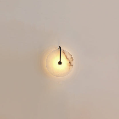 Avelena | Weiße Alabaster-Wandlampe