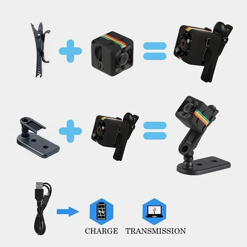 Avelena | CubeSpy | Kleines HD-Kamera für die Innenüberwachung