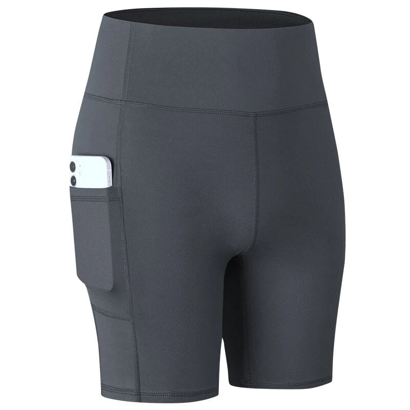 Taillierte Laufshorts für Damen