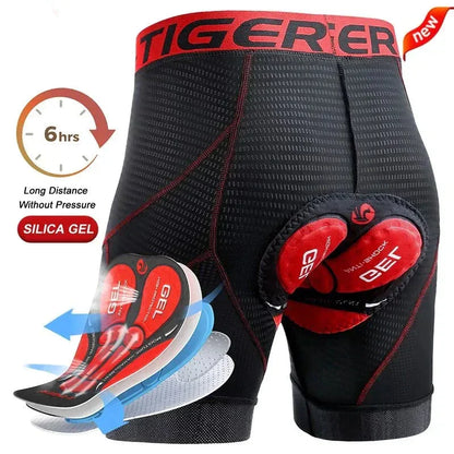 Avelena | Atmungsaktive Mesh-Radshorts mit Gelpolster | Stoßfeste Radshorts für Herren