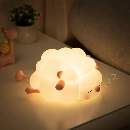 Avelena | DreamGlow | Premium Touch Sensor Nachttischlampe – Sanfte LED-Bettlampe für Kinder
