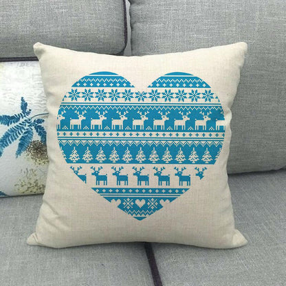 Avelena | Festliche 18-Zoll Samtkissenbezug mit verstecktem Reißverschluss für Weihnachtsdekoration