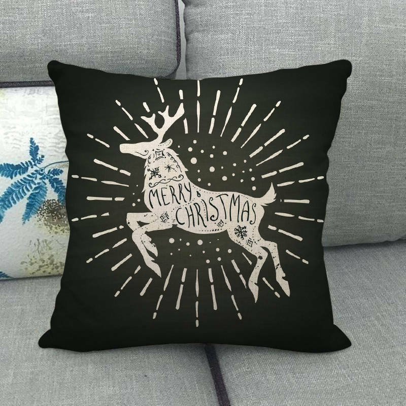 Avelena | Festliche 18-Zoll Samtkissenbezug mit verstecktem Reißverschluss für Weihnachtsdekoration