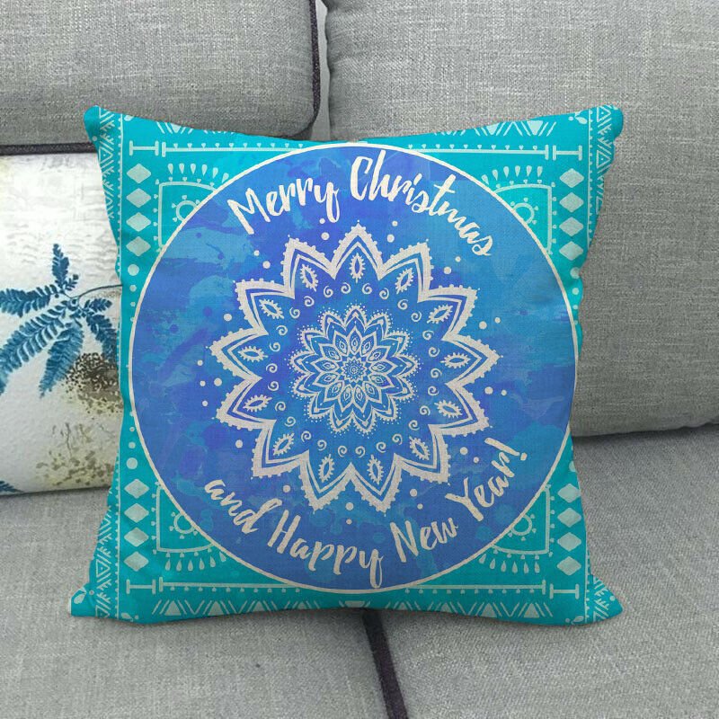 Avelena | Festliche 18-Zoll Samtkissenbezug mit verstecktem Reißverschluss für Weihnachtsdekoration