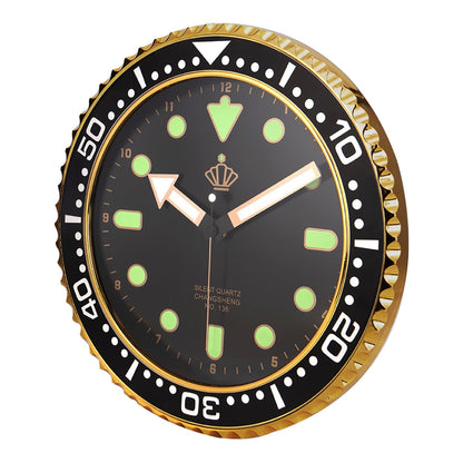 Avelena | Stille Leuchtende Wanduhr
