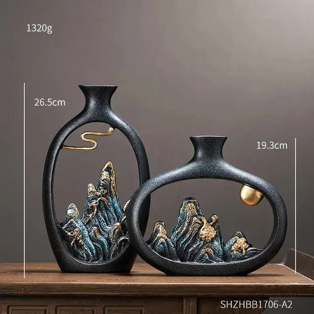 Avelena | Elegante Vase für Eine Ruhige Wohnraumgestaltung
