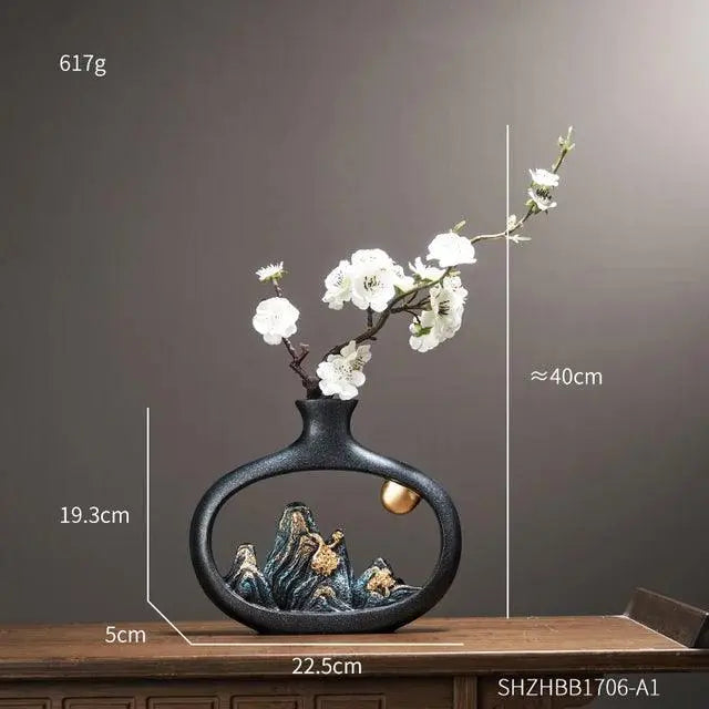 Avelena | Elegante Vase für Eine Ruhige Wohnraumgestaltung