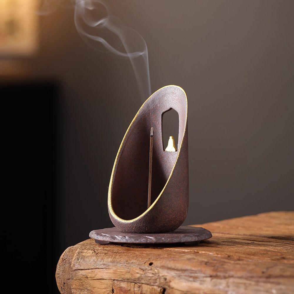 Avelena | Zen Flow Keramischer Räuchergefäß