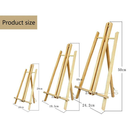 Avelena | A4 Holz Tisch Mal-Easel