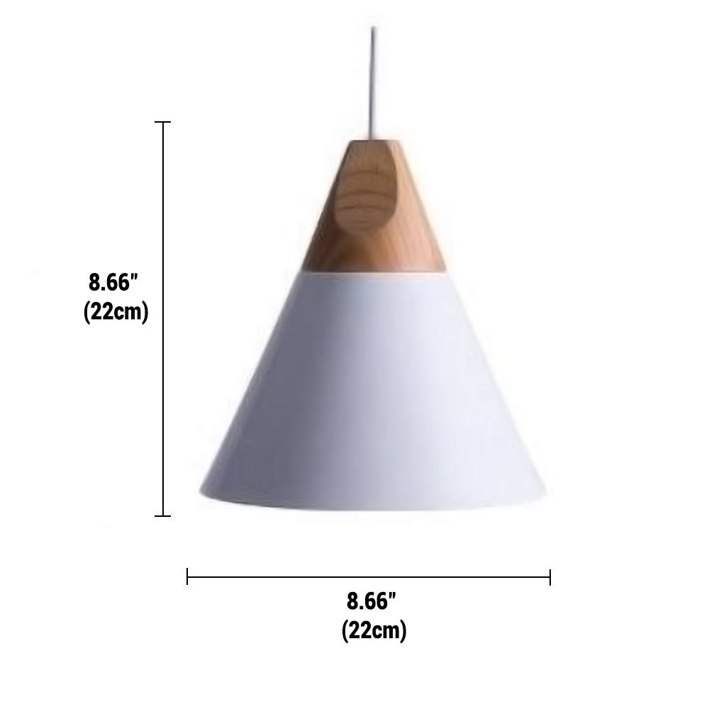 Avelena | Minimalistische Holz Pendelleuchte | NordicLight
