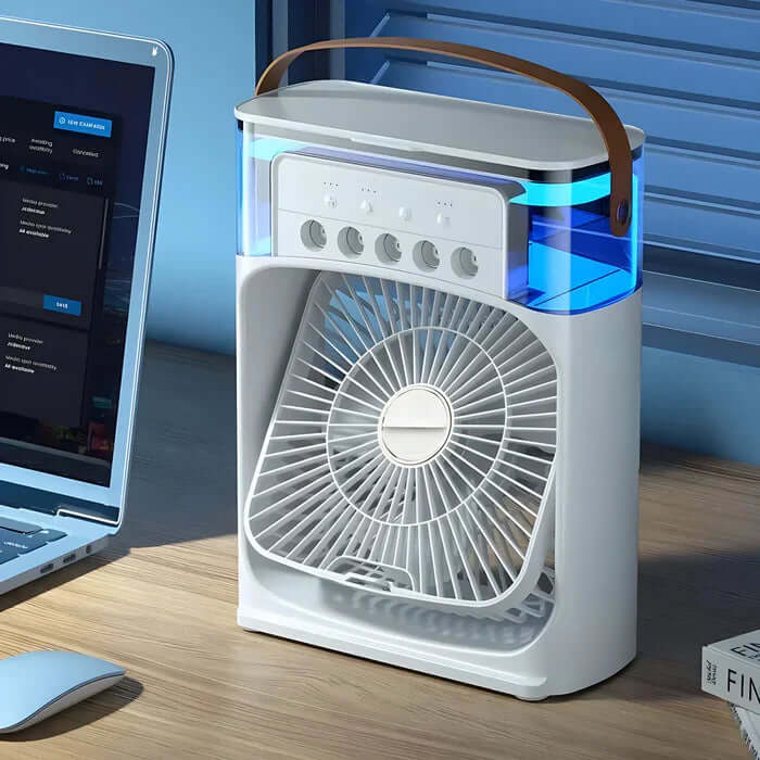 Avelena | Tragbarer 3-in-1 Luftkühler mit LED