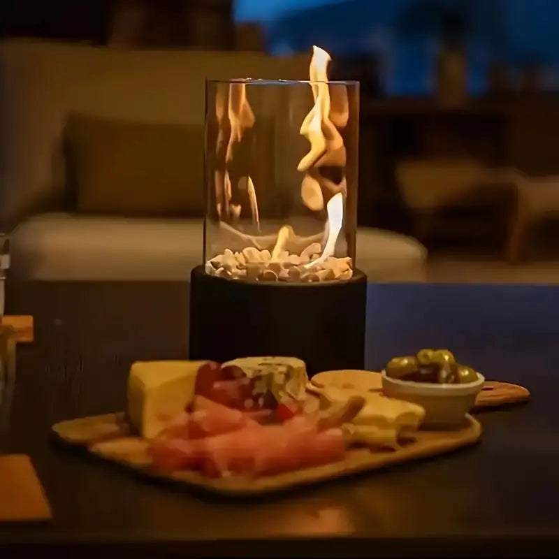 Avelena | TableFlame | Elegante & Moderne Tischfeuerlaterne